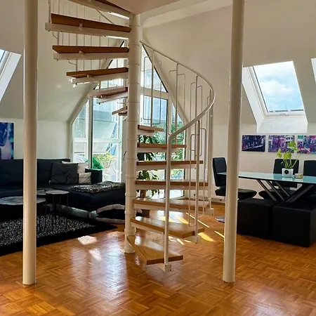 Modern Luxury Duplex In Duesseldorf-benrath Apartment
